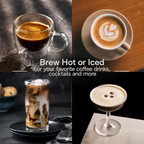 Compact Espresso Machine with Cold Brew & Milk Frother