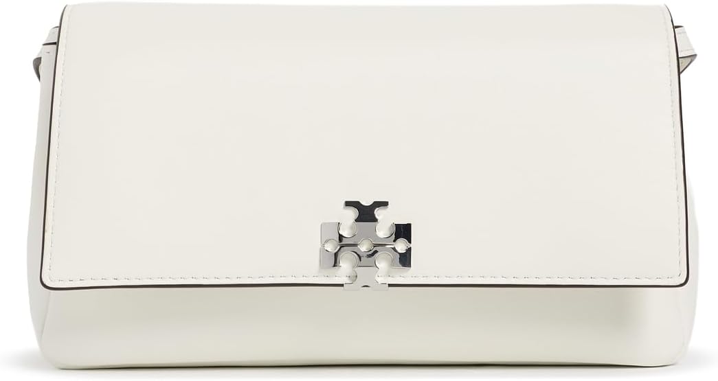 Tory Burch Women's Charlie Crossbody Bag, Bianco, One Size