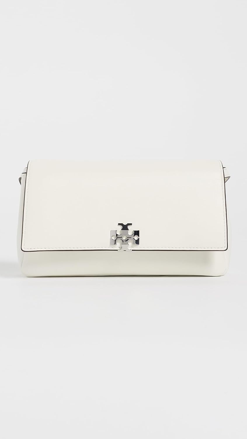 Tory Burch Women's Charlie Crossbody Bag, Bianco, One Size