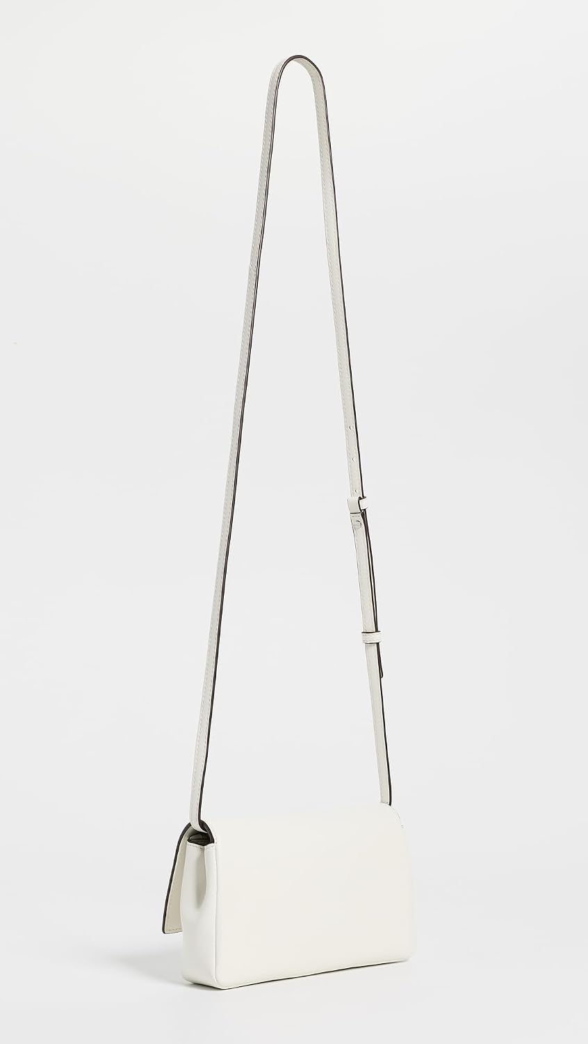 Tory Burch Women's Charlie Crossbody Bag, Bianco, One Size