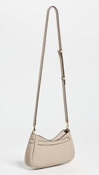 Tory Burch Women's Romy Zip Top Crossbody Bag