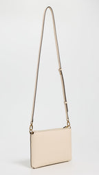 Tory Burch Women's Mercer Pebbled Wallet Crossbody