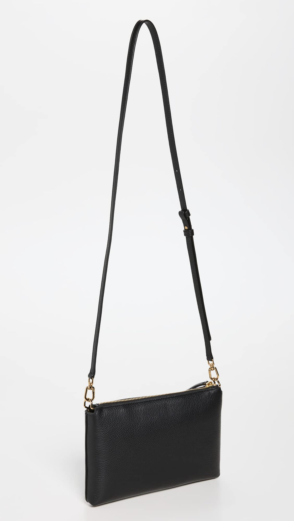 Tory Burch Women's Mercer Pebbled Wallet Crossbody