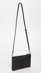 Tory Burch Women's Mercer Pebbled Wallet Crossbody