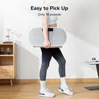 Full Body Vibration Plate Exercise Machine, Compact Home Workout Platform, 400 lbs Capacity