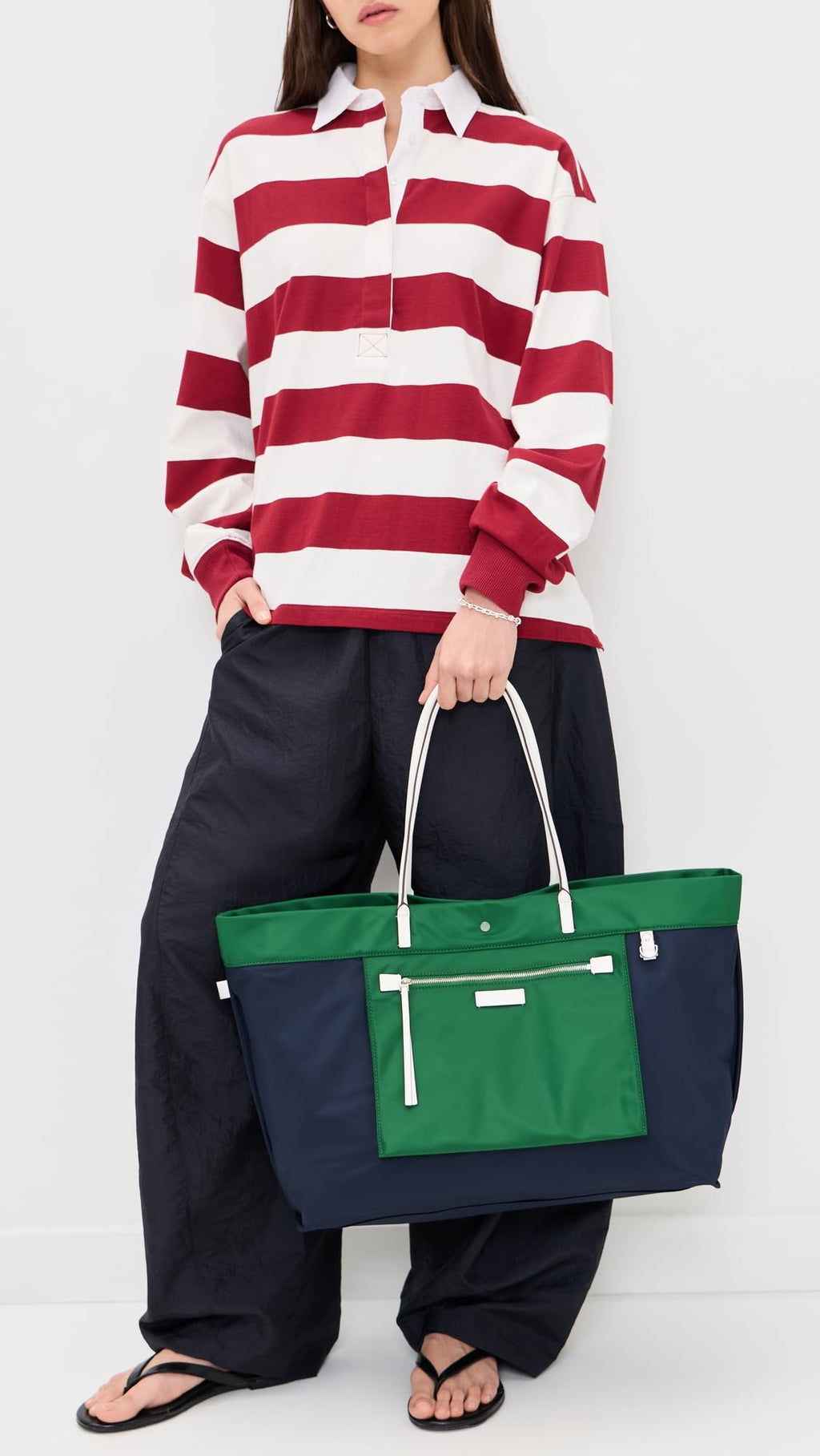 Tory Burch Women's Ella Twist Reversible Tote
