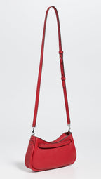 Tory Burch Women's Romy Zip Top Crossbody Bag