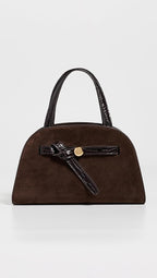 Tory Burch Women's Romy Suede Small Bauletto Bag