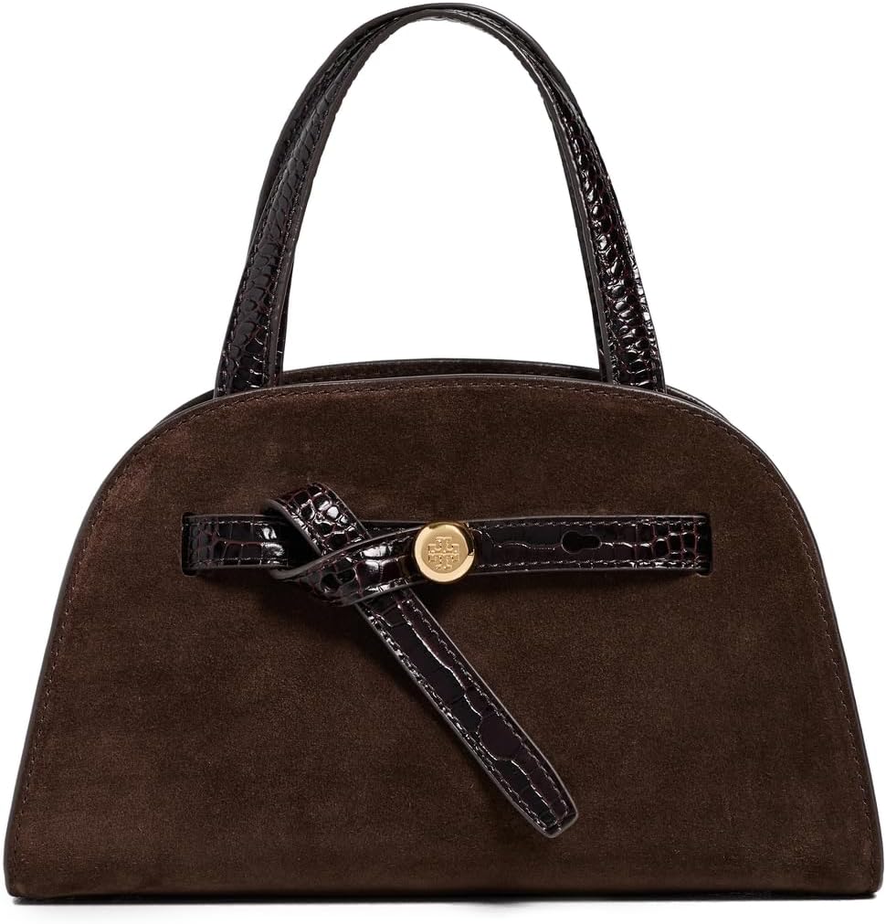 Tory Burch Women's Romy Suede Small Bauletto Bag