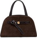 Tory Burch Women's Romy Suede Small Bauletto Bag