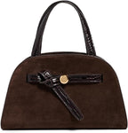Tory Burch Women's Romy Suede Small Bauletto Bag