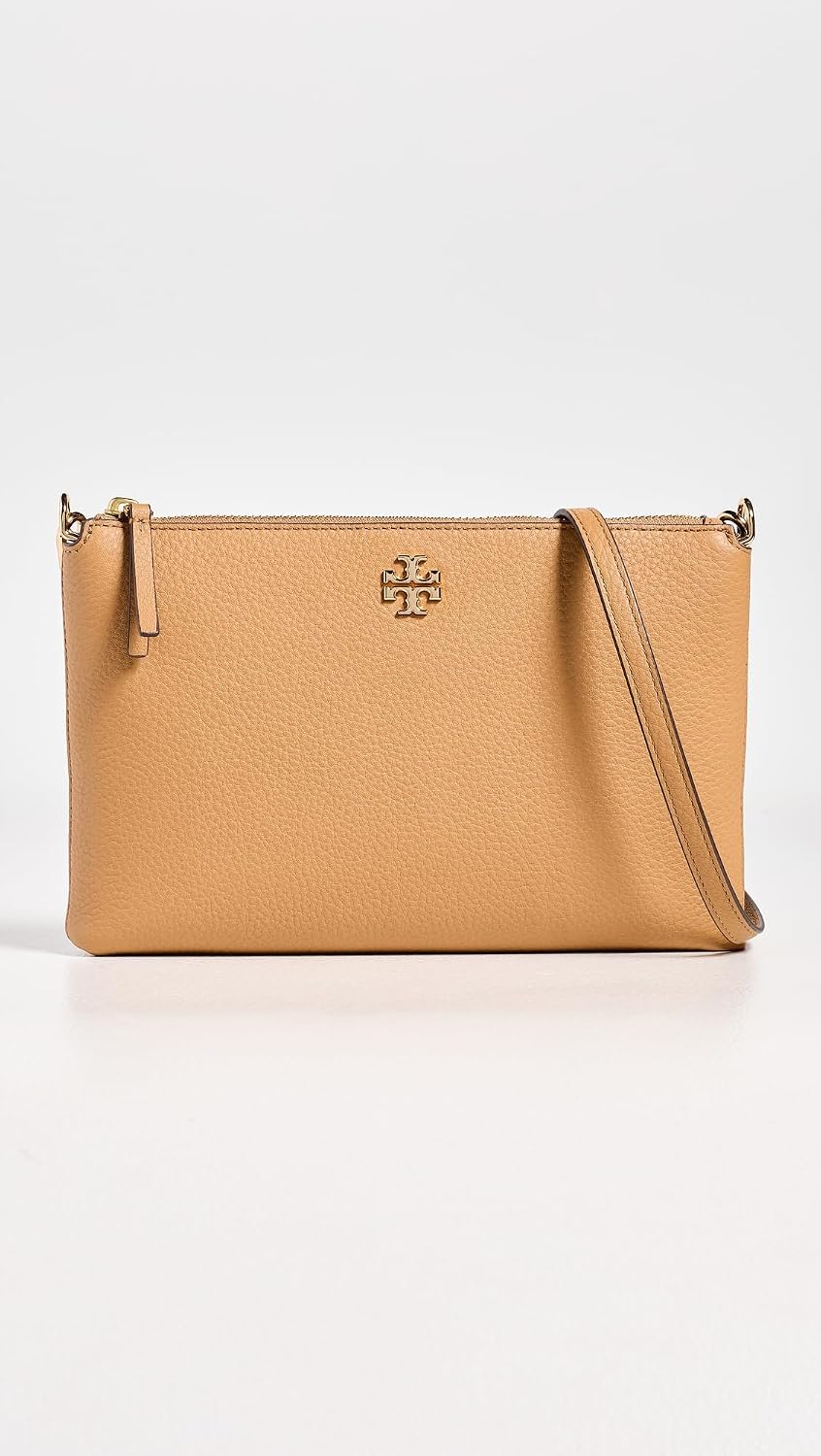 Tory Burch Women's Mercer Pebbled Wallet Crossbody