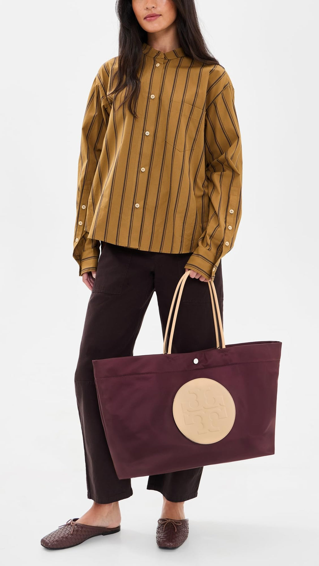 Tory Burch Women's Ella Twist Reversible Tote