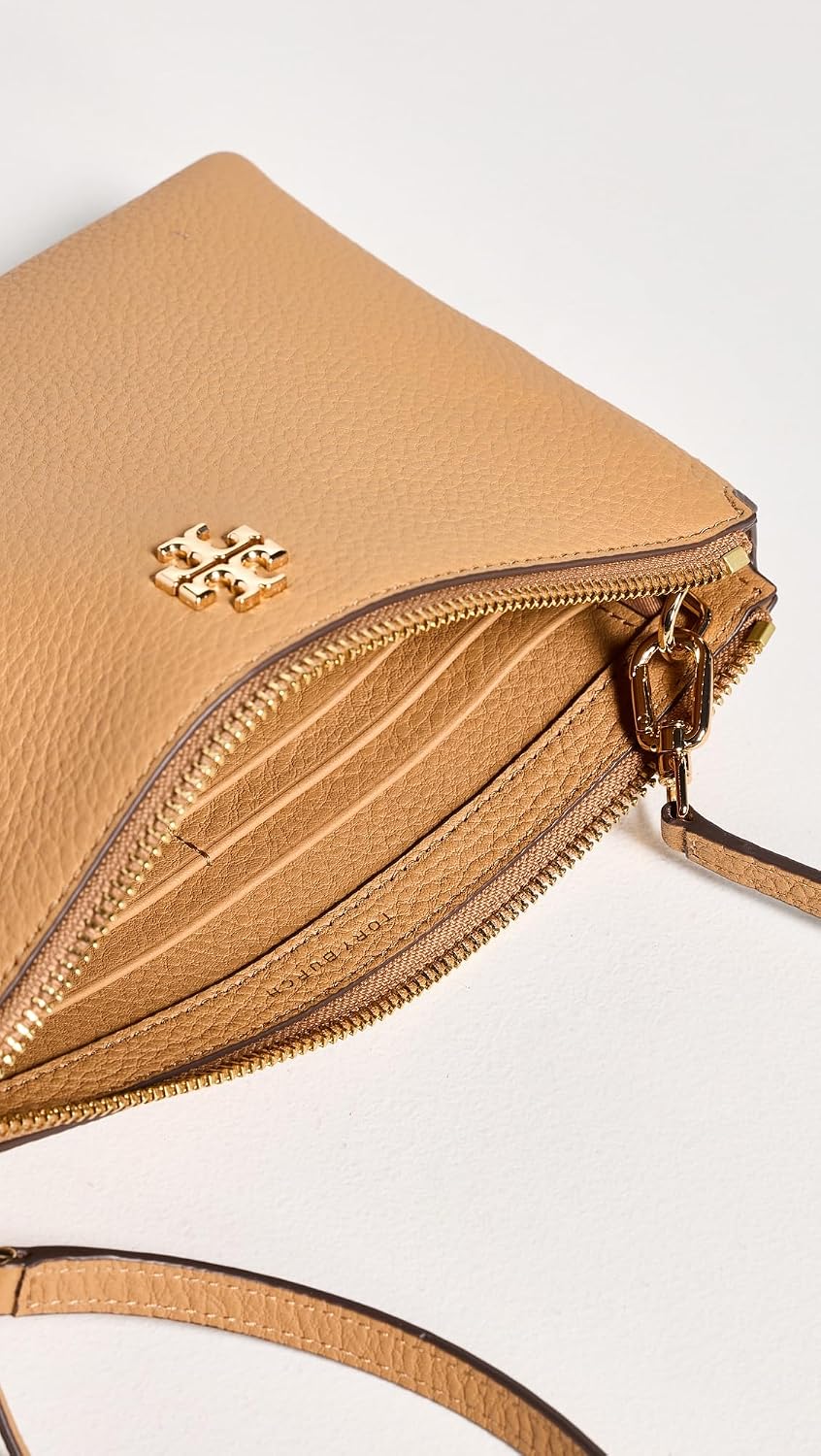 Tory Burch Women's Mercer Pebbled Wallet Crossbody