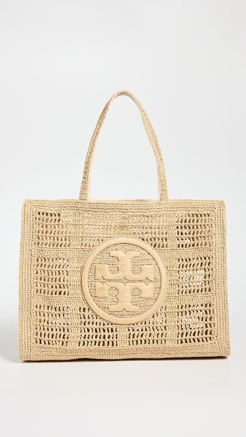 Tory Burch Women's Ella Hand Crocheted Large Tote