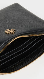 Tory Burch Women's Mercer Pebbled Wallet Crossbody
