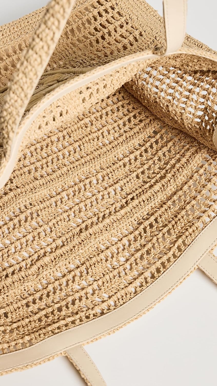 Tory Burch Women's Ella Hand Crocheted Large Tote