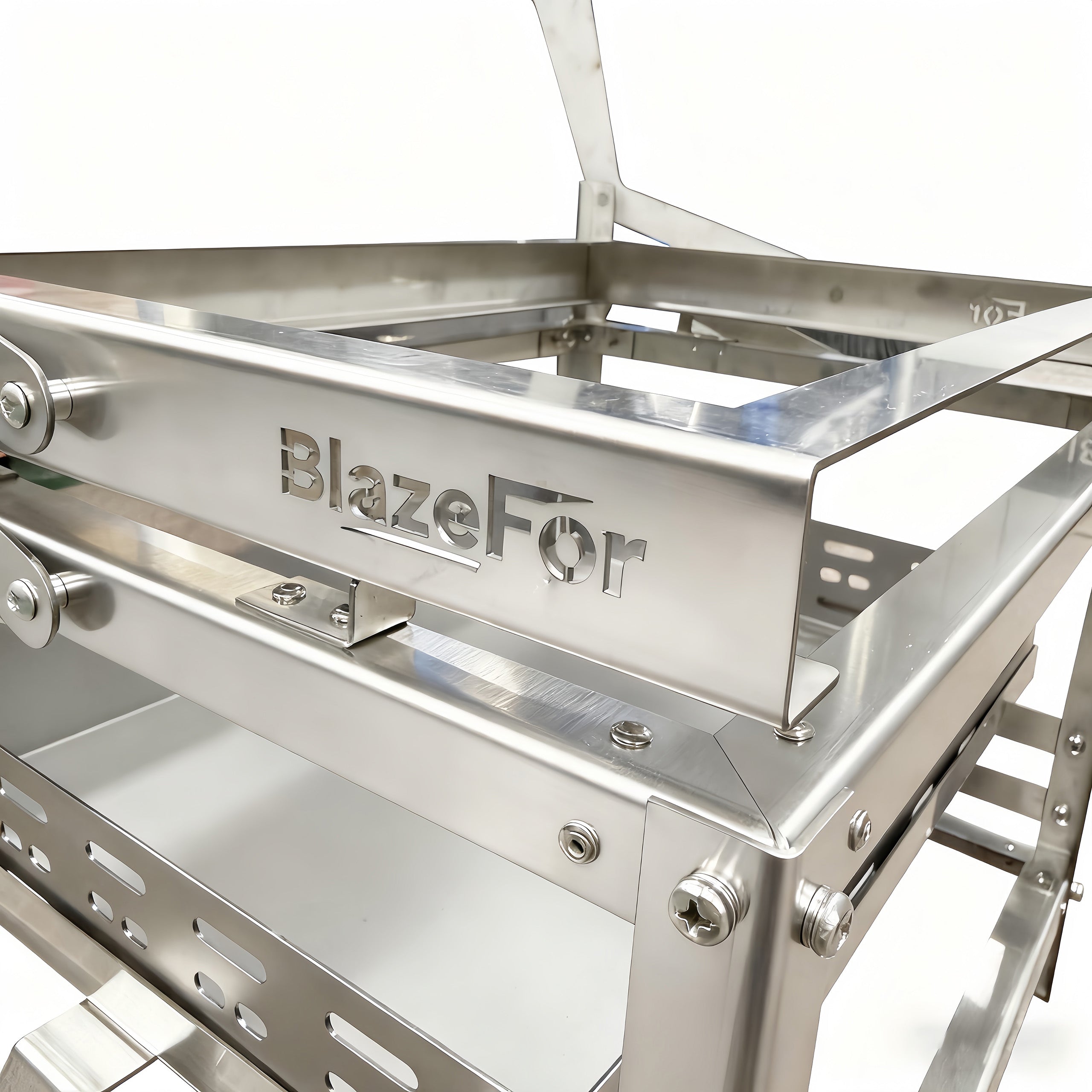 360° Rotating Adjustable Charcoal BBQ Grill