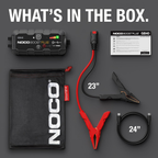 1000A Portable Car Jump Starter with USB Charger, UltraSafe Battery Booster for Gas & Diesel Engines
