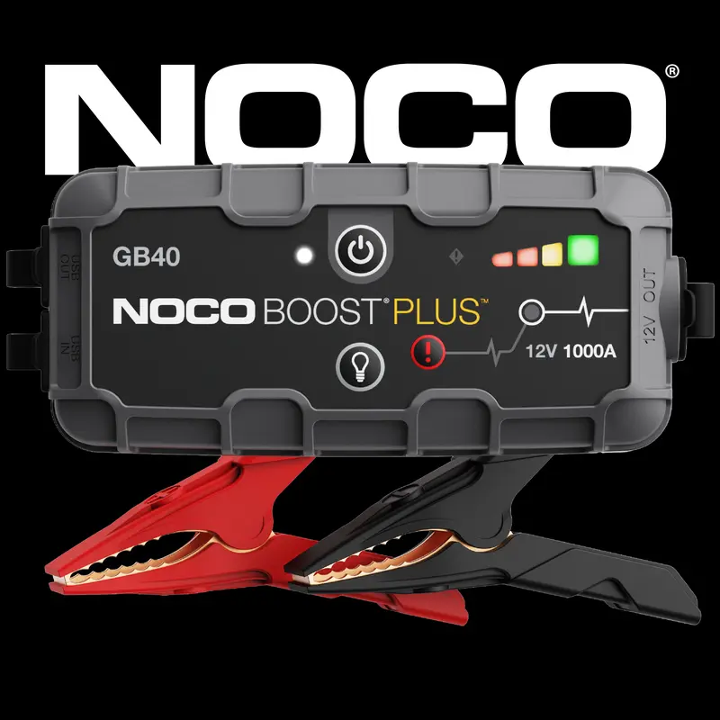 1000A Portable Car Jump Starter with USB Charger, UltraSafe Battery Booster for Gas & Diesel Engines